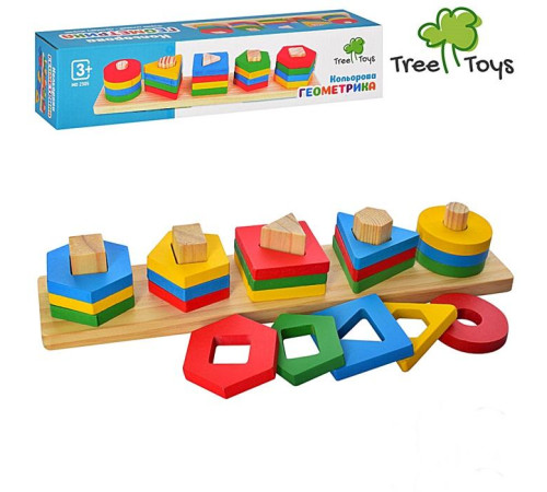 Деревянная игрушка Геометрика (MD2305)